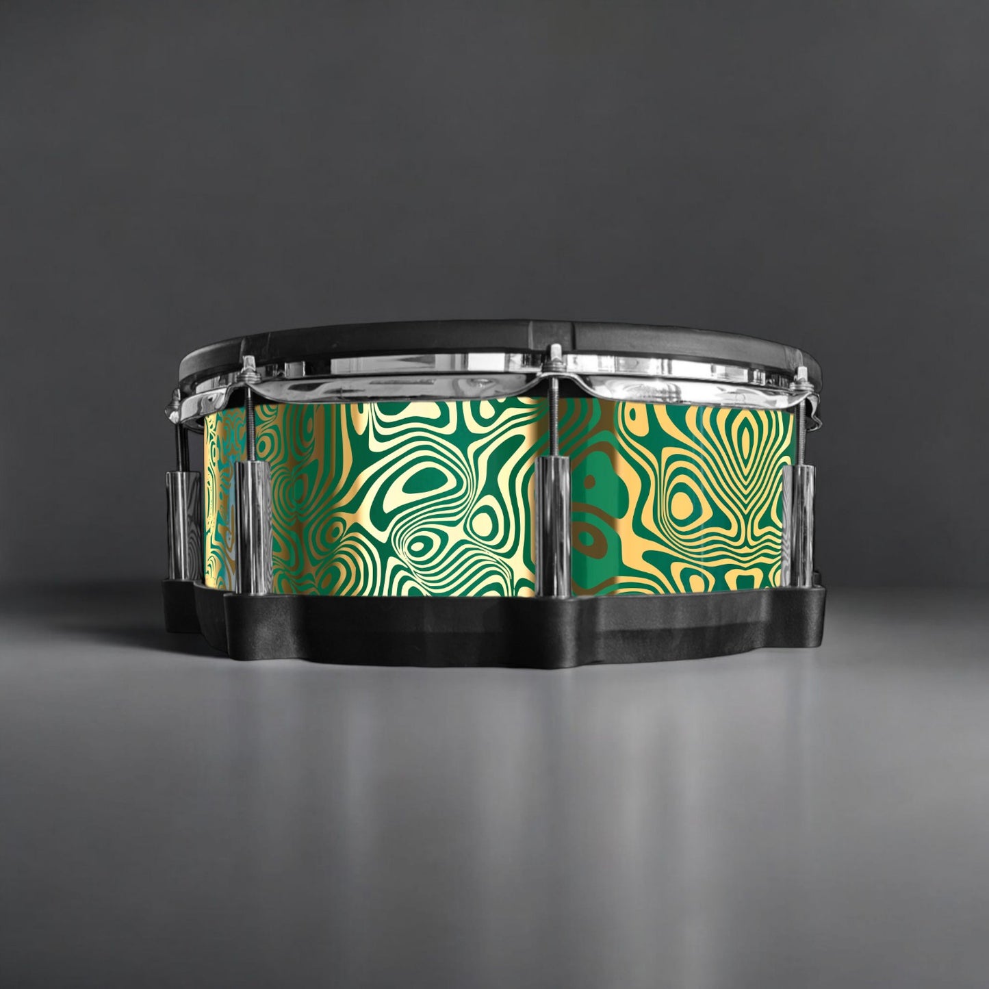 Psychedelic Swirl Drum Wrap