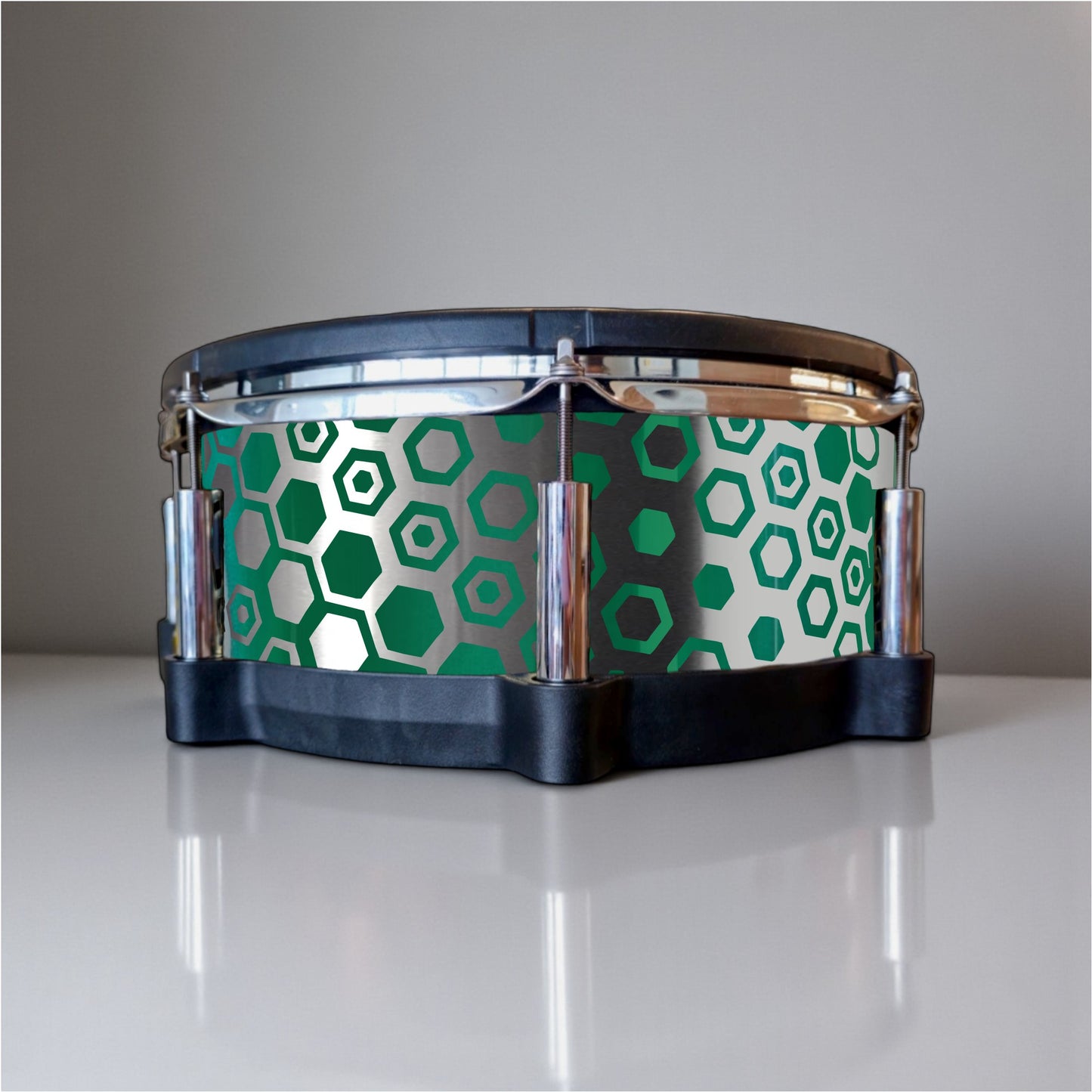 Hexagonal Fade Drum Wrap
