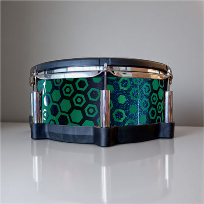 Hexagonal Fade Drum Wrap
