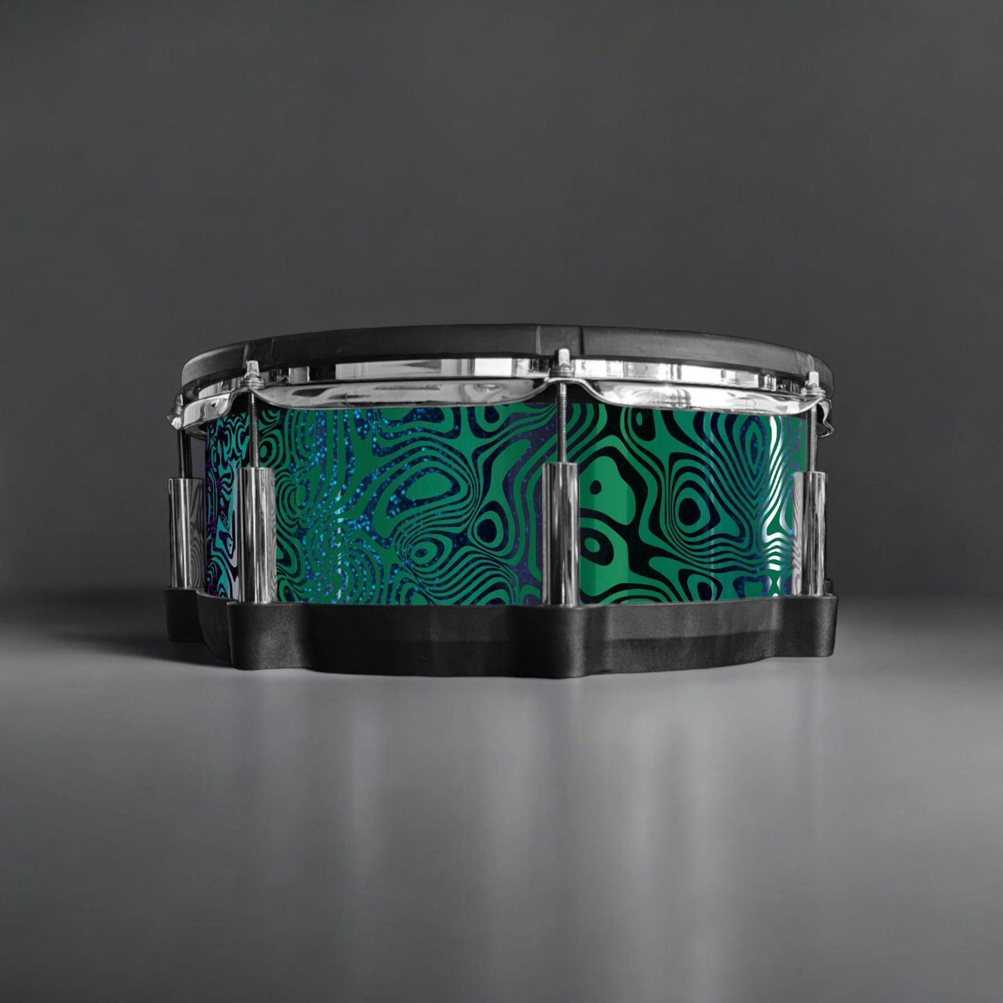 Psychedelic Swirl Drum Wrap