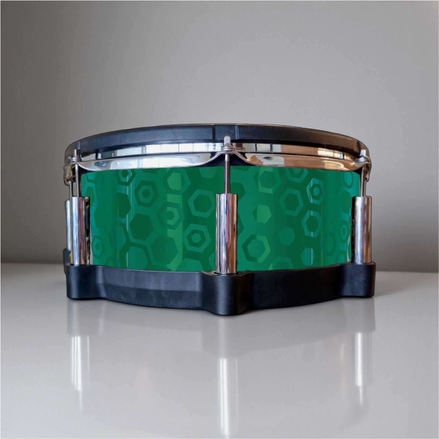 Hexagonal Fade Drum Wrap