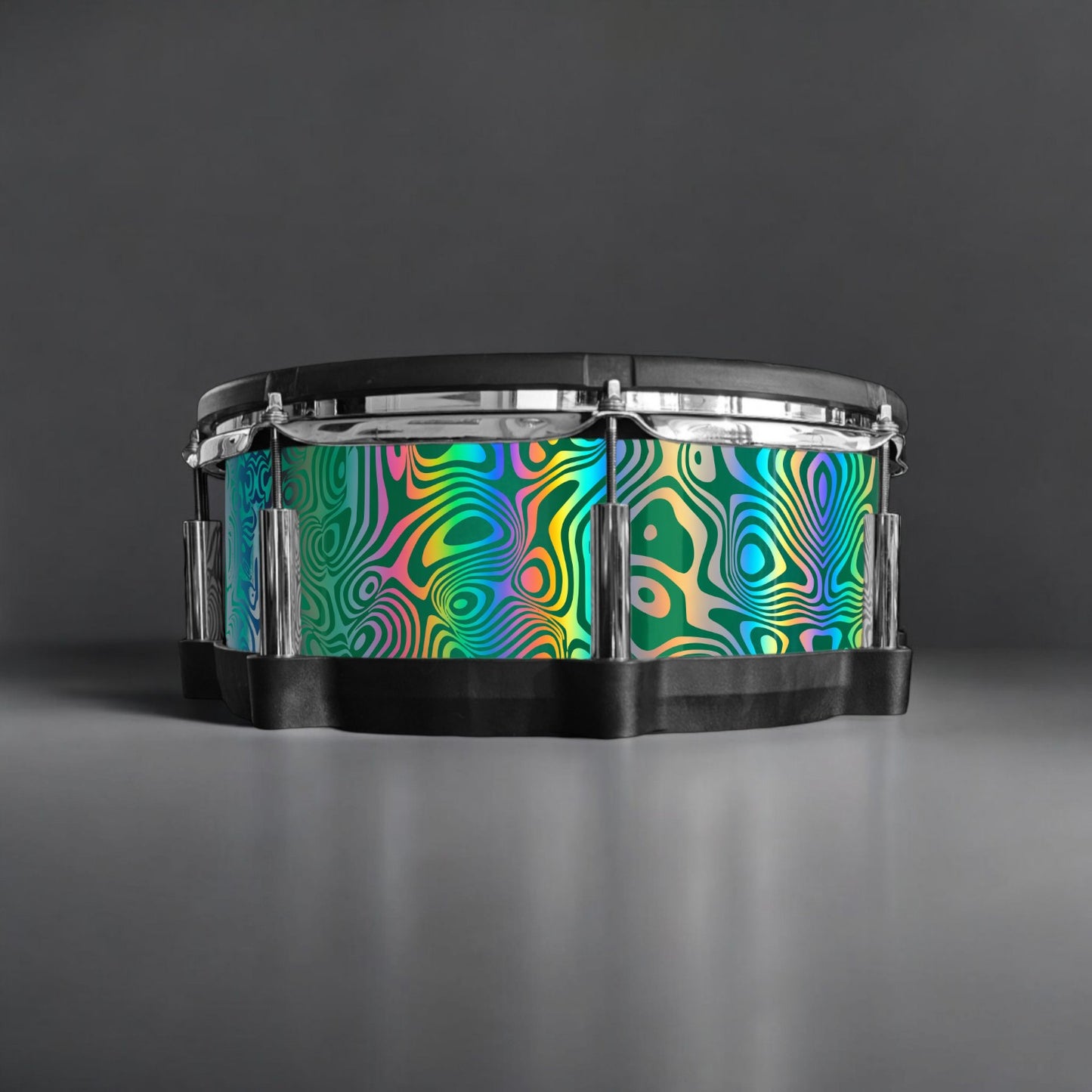 Psychedelic Swirl Drum Wrap