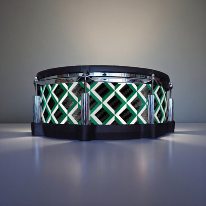 3D Tile Drum Wrap (White Base)