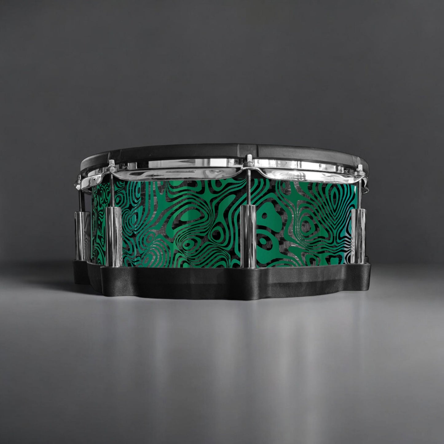 Psychedelic Swirl Drum Wrap