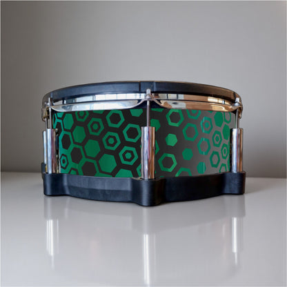 Hexagonal Fade Drum Wrap