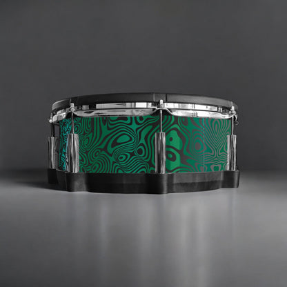 Psychedelic Swirl Drum Wrap