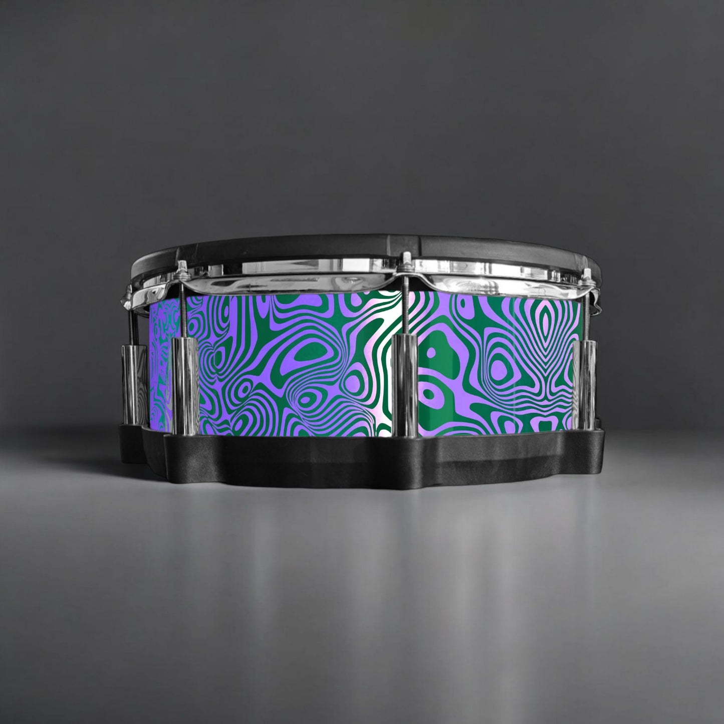 Psychedelic Swirl Drum Wrap