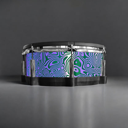 Psychedelic Swirl Drum Wrap