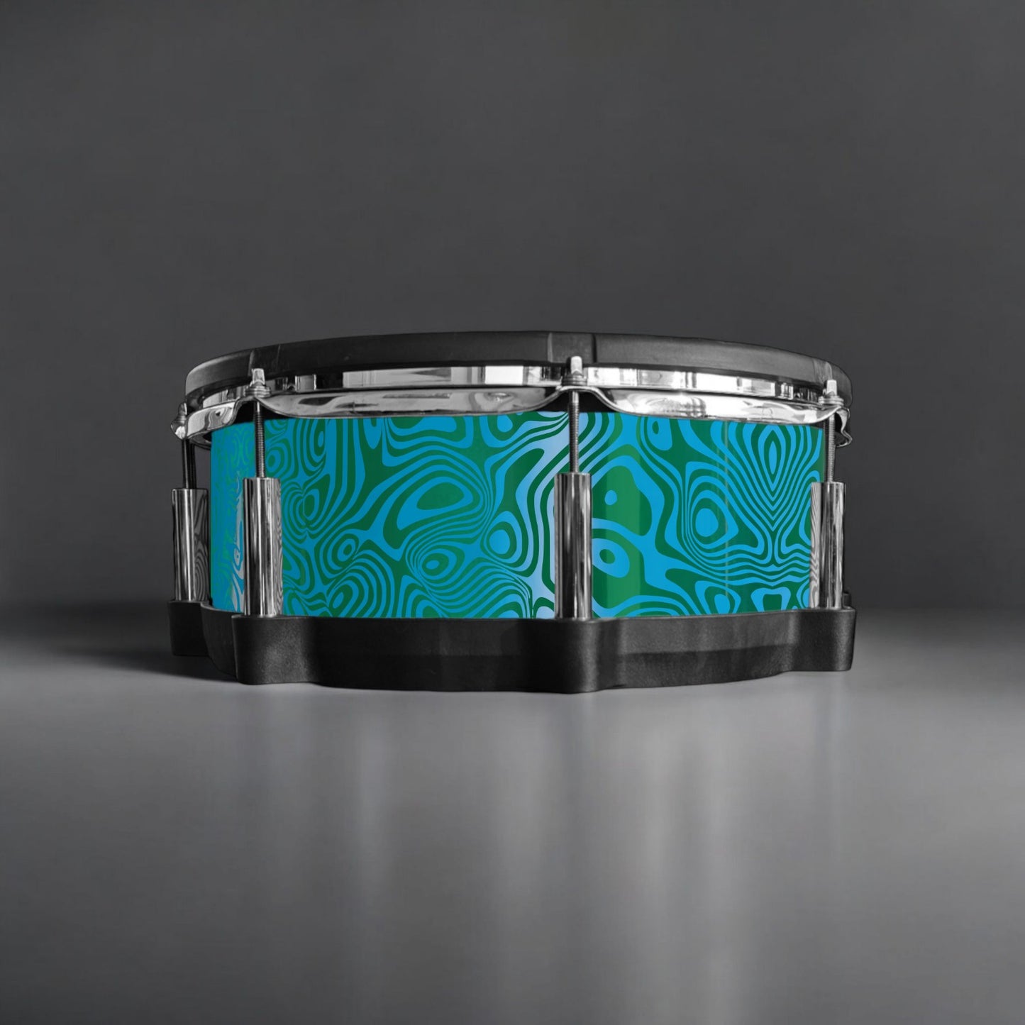 Psychedelic Swirl Drum Wrap