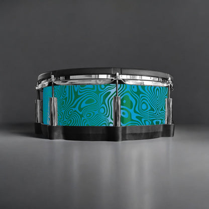 Psychedelic Swirl Drum Wrap