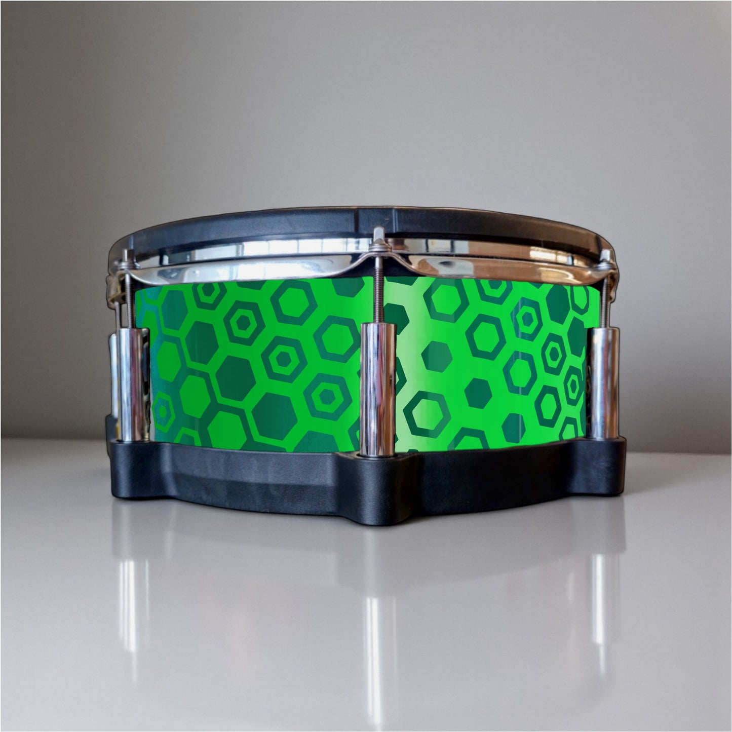Hexagonal Fade Drum Wrap