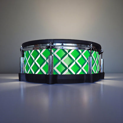 3D Tile Drum Wrap (White Base)