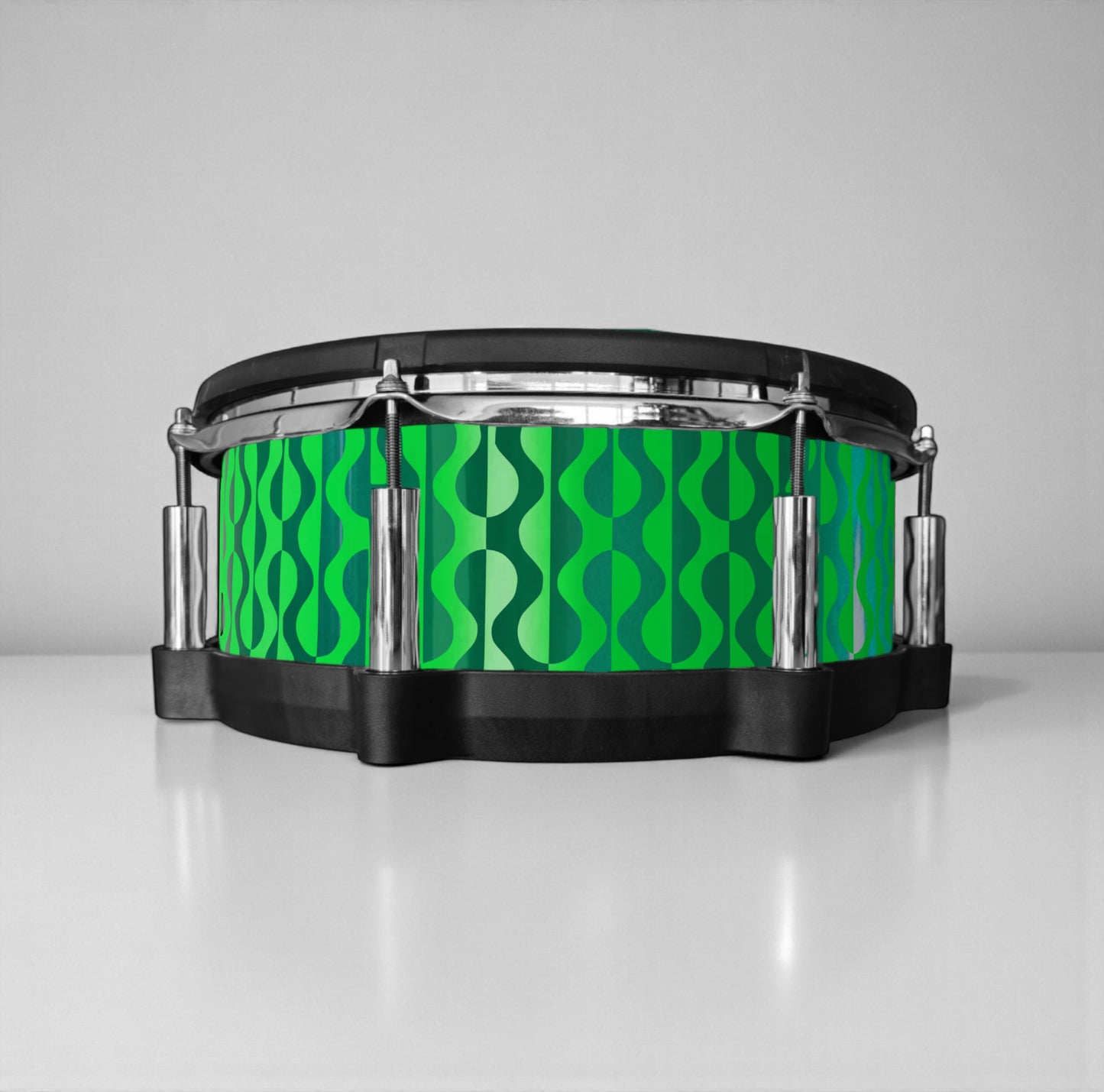 Negative Circles Drum Wrap