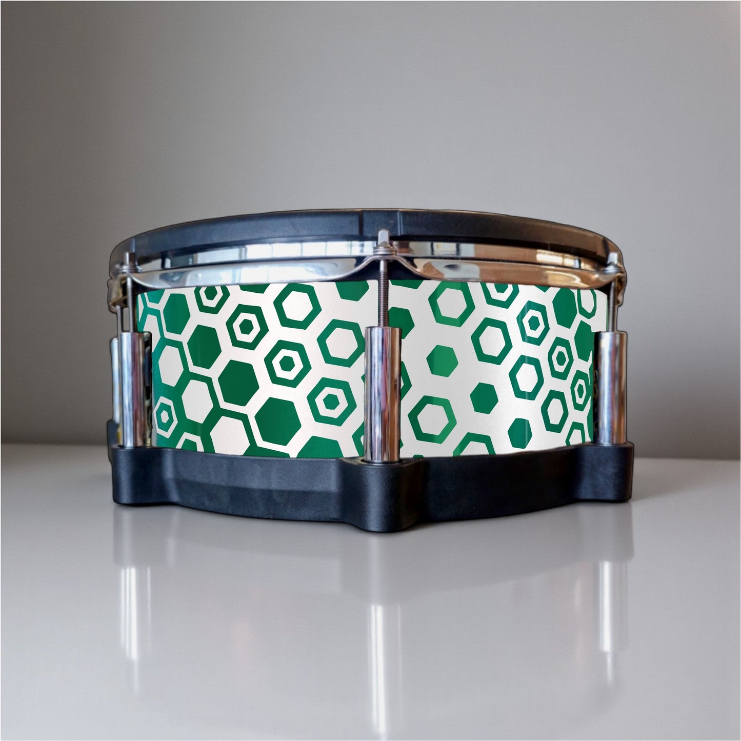Hexagonal Fade Drum Wrap