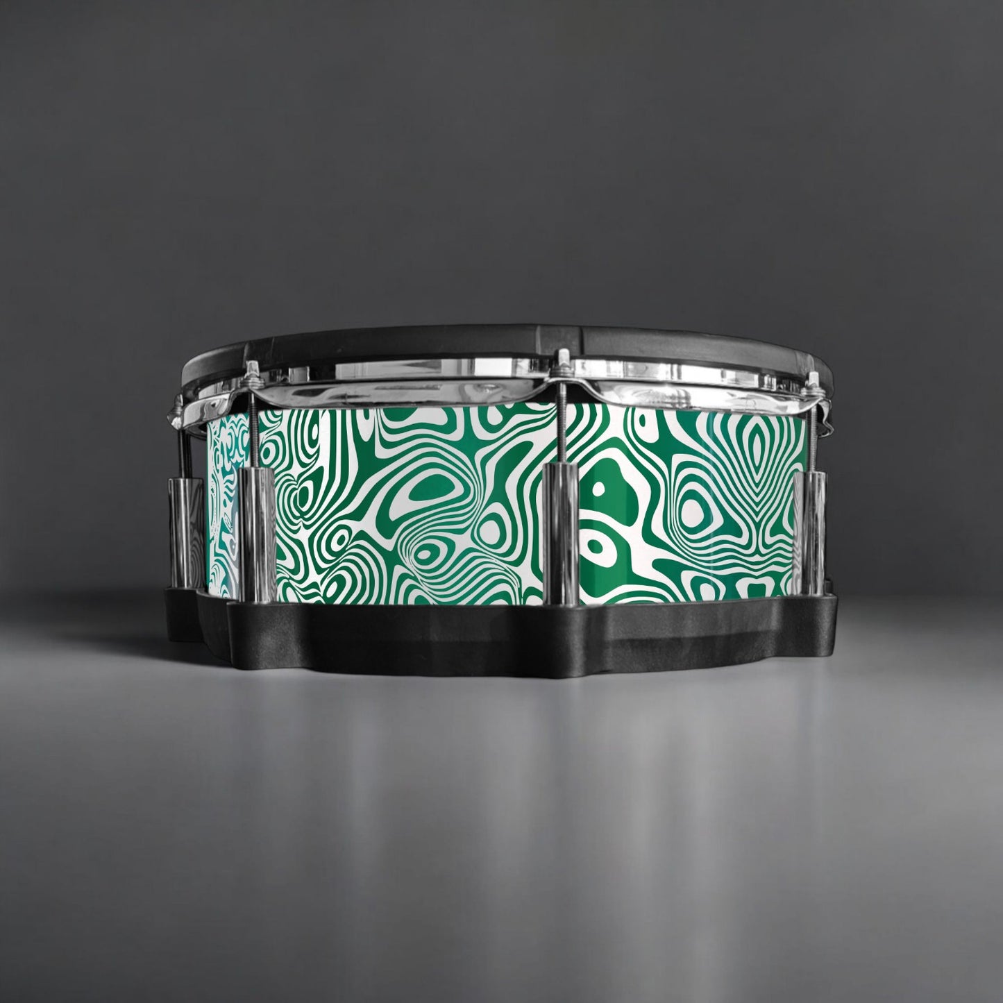 Psychedelic Swirl Drum Wrap