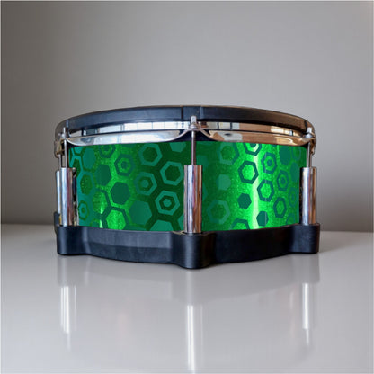 Hexagonal Fade Drum Wrap