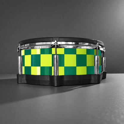 Checkerboard Drum Wrap