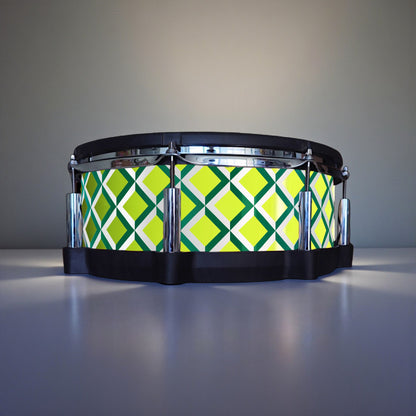 3D Tile Drum Wrap (White Base)