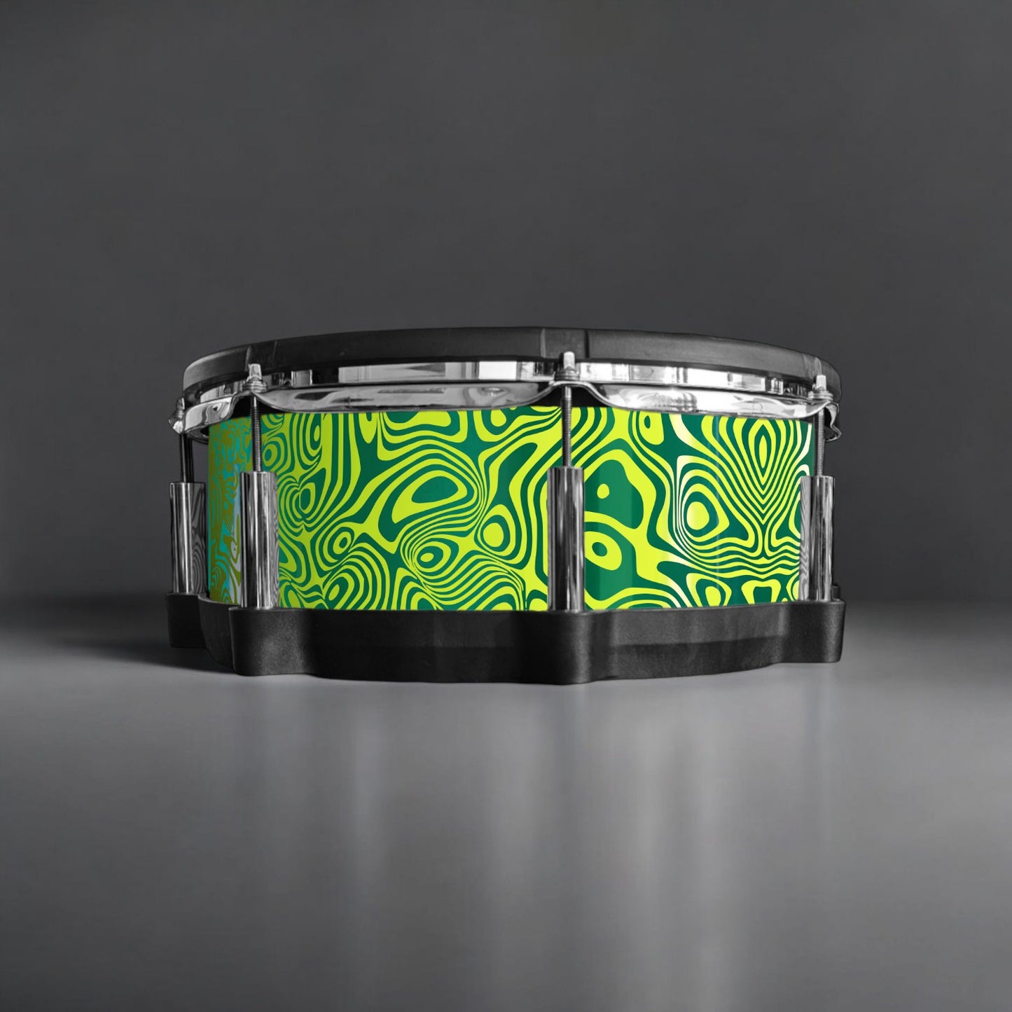 Psychedelic Swirl Drum Wrap