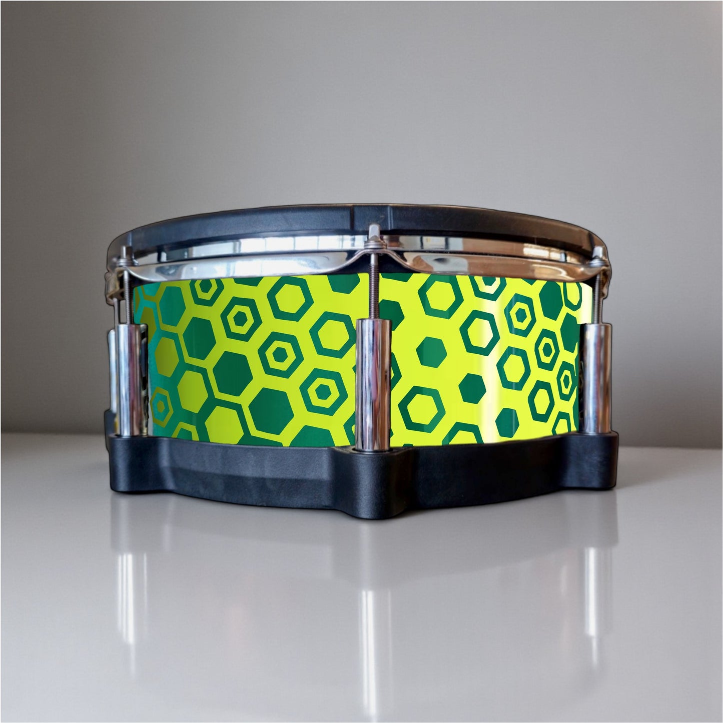 Hexagonal Fade Drum Wrap
