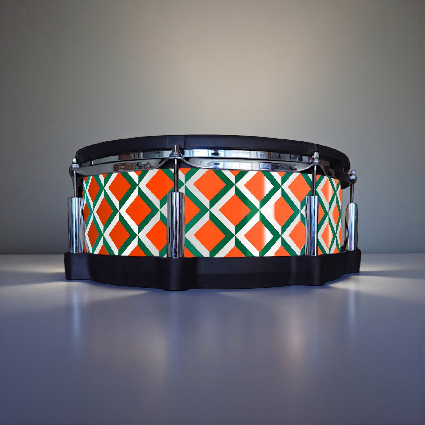 3D Tile Drum Wrap (White Base)