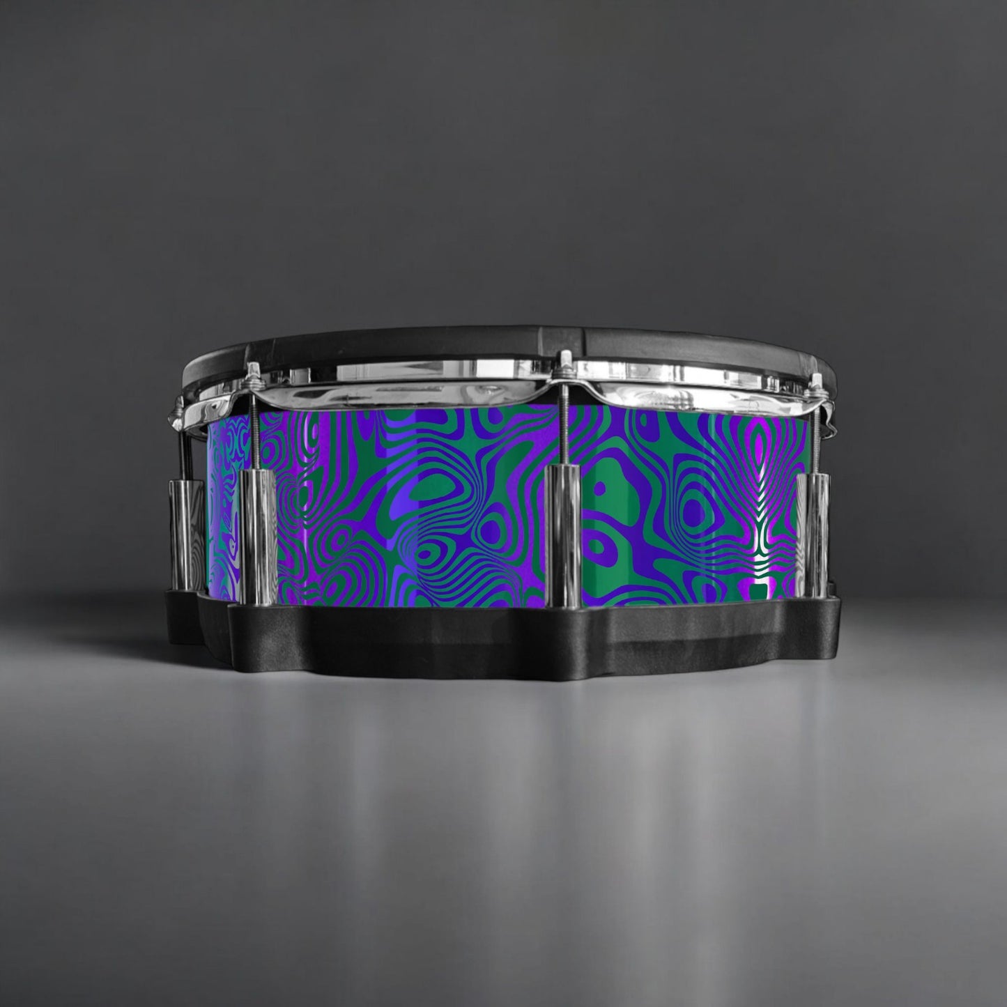 Psychedelic Swirl Drum Wrap