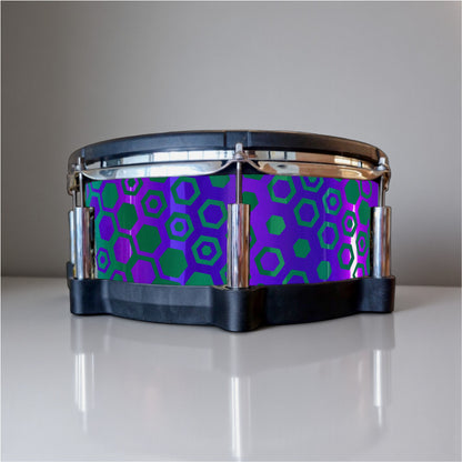 Hexagonal Fade Drum Wrap