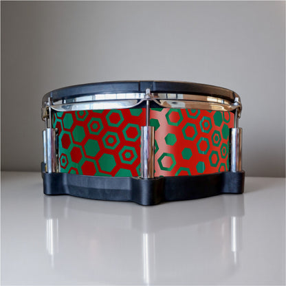 Hexagonal Fade Drum Wrap