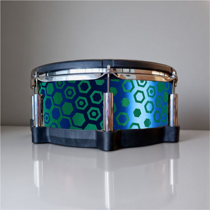 Hexagonal Fade Drum Wrap