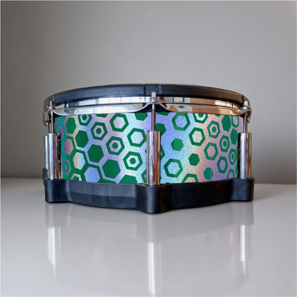Hexagonal Fade Drum Wrap