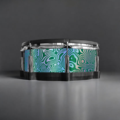 Psychedelic Swirl Drum Wrap