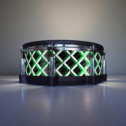 3D Tile Drum Wrap (White Base)