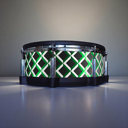 3D Tile Drum Wrap (White Base)