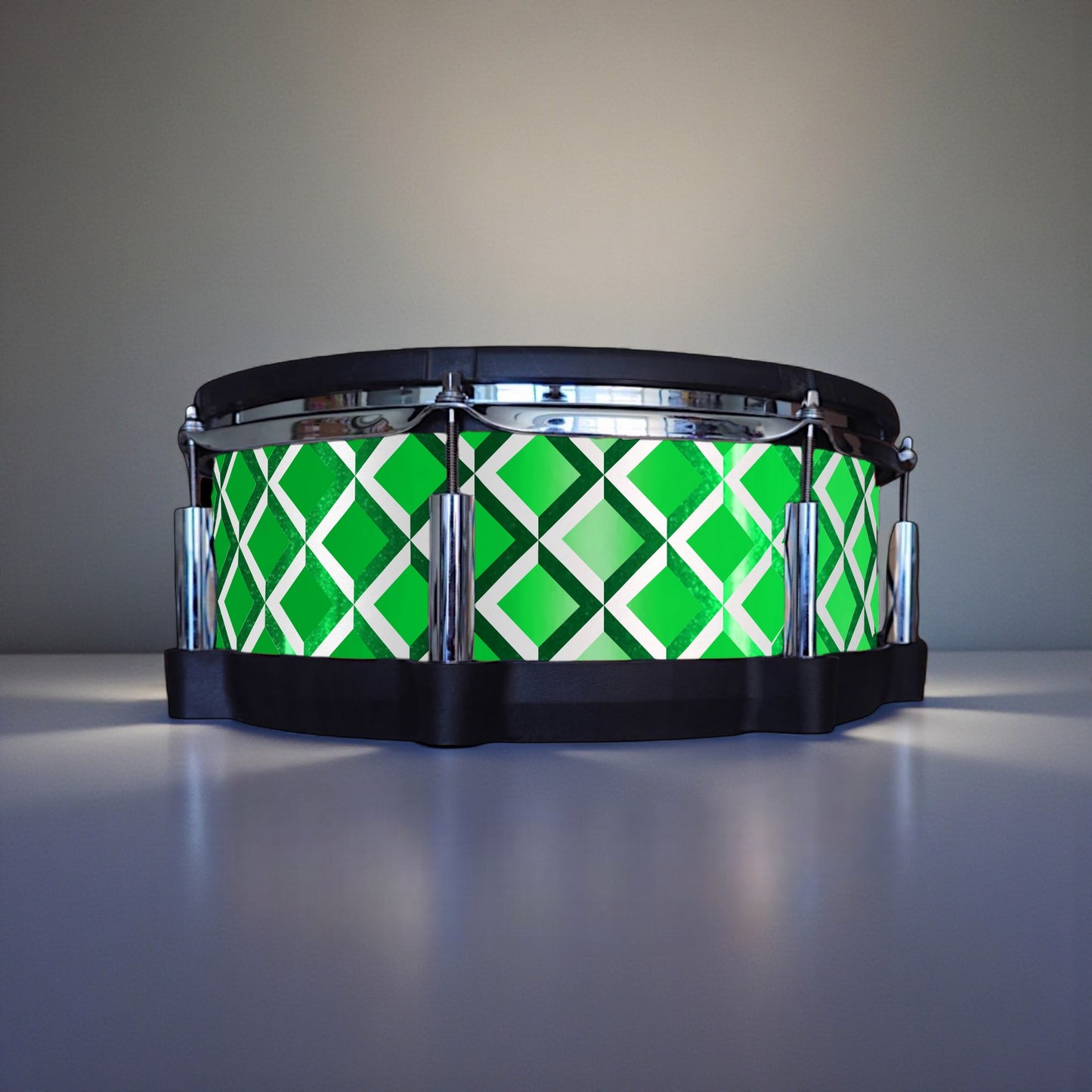 3D Tile Drum Wrap (White Base)