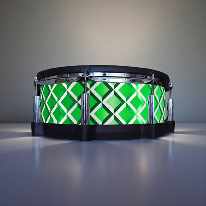 3D Tile Drum Wrap (White Base)