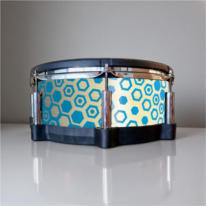 Hexagonal Fade Drum Wrap