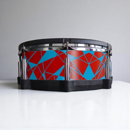 Geoscape Drum Wrap