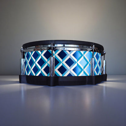 3D Tile Drum Wrap (White Base)