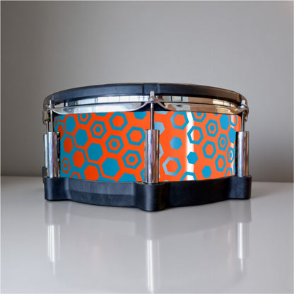 Hexagonal Fade Drum Wrap