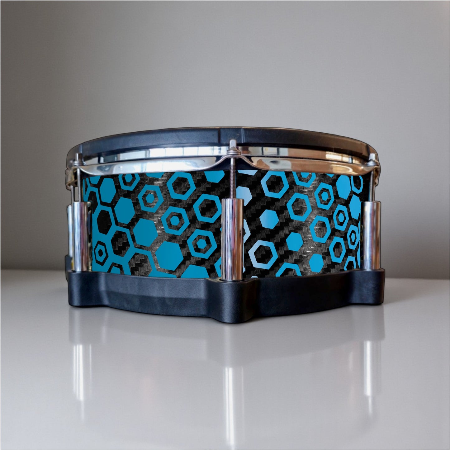 Hexagonal Fade Drum Wrap