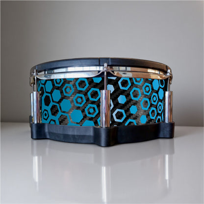 Hexagonal Fade Drum Wrap