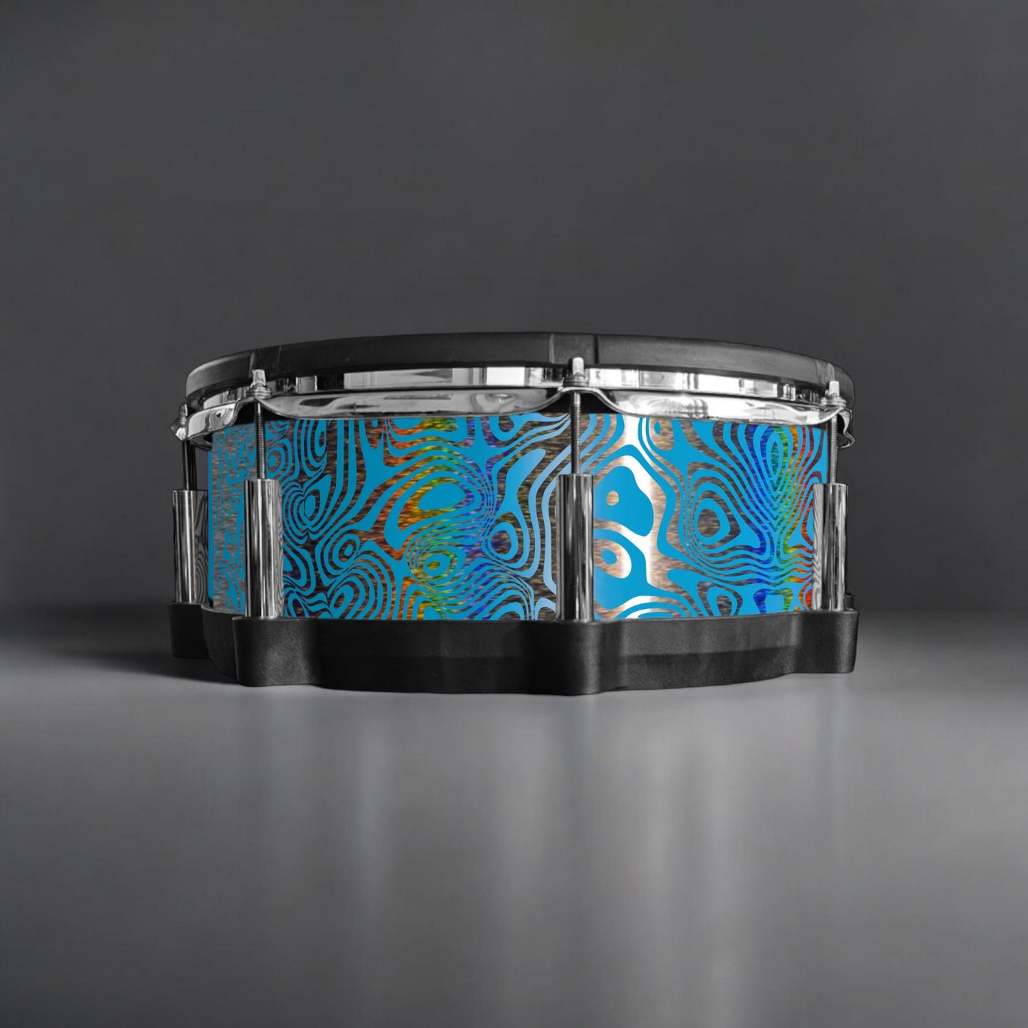 Psychedelic Swirl Drum Wrap