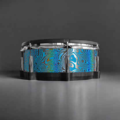 Psychedelic Swirl Drum Wrap