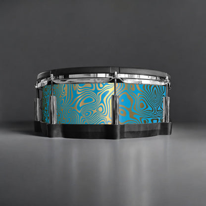 Psychedelic Swirl Drum Wrap