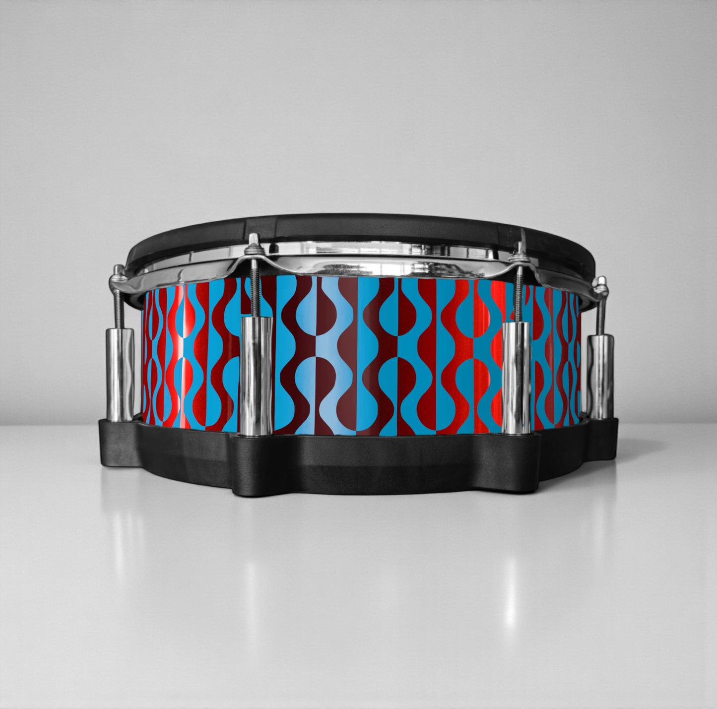 Negative Circles Drum Wrap