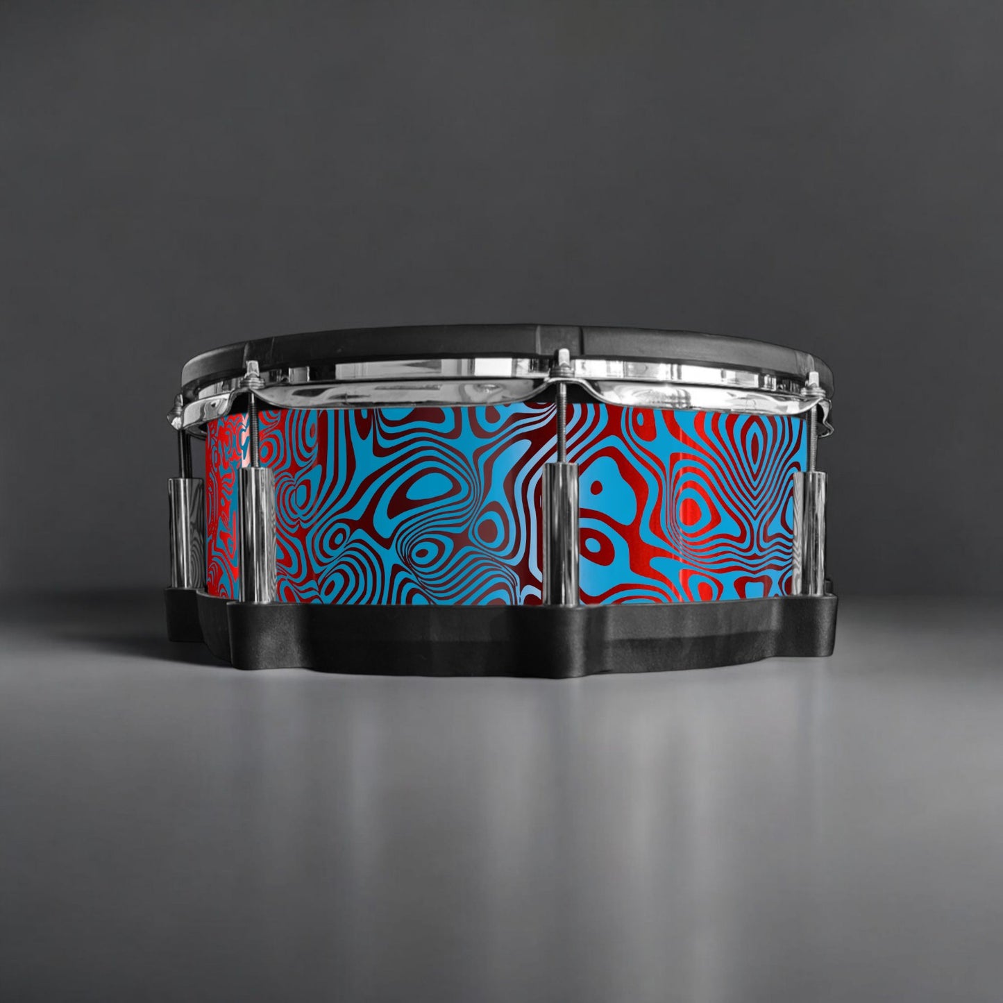 Psychedelic Swirl Drum Wrap