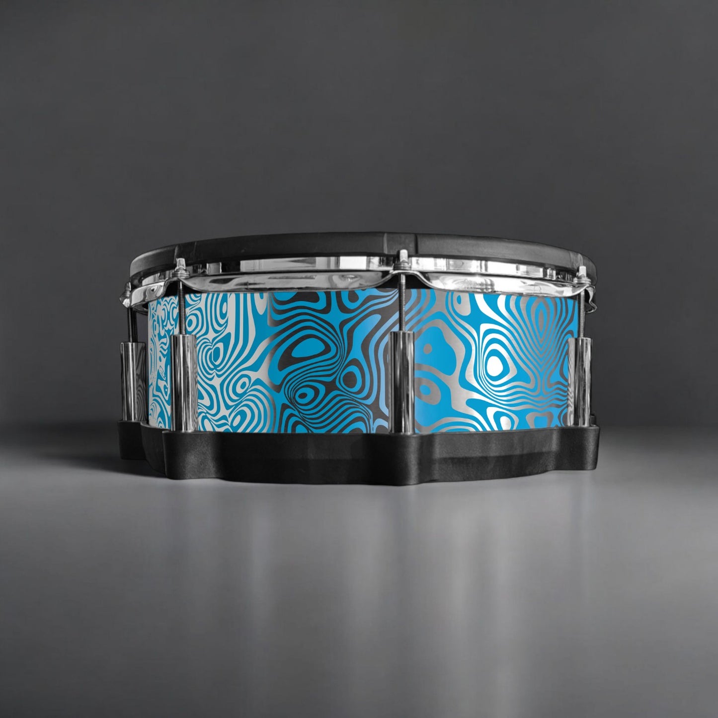 Psychedelic Swirl Drum Wrap