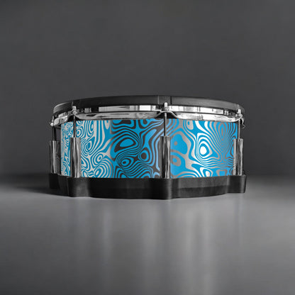 Psychedelic Swirl Drum Wrap