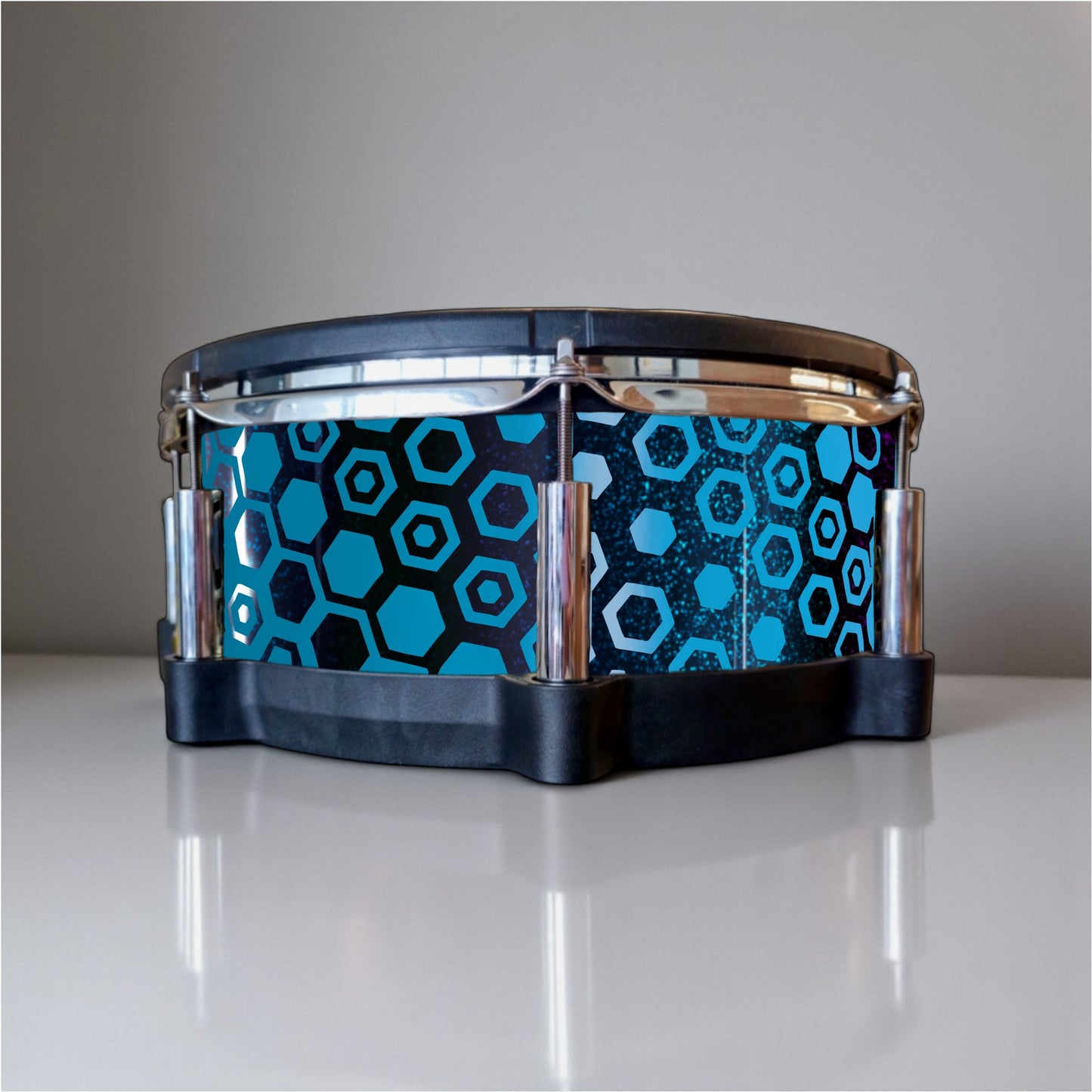 Hexagonal Fade Drum Wrap