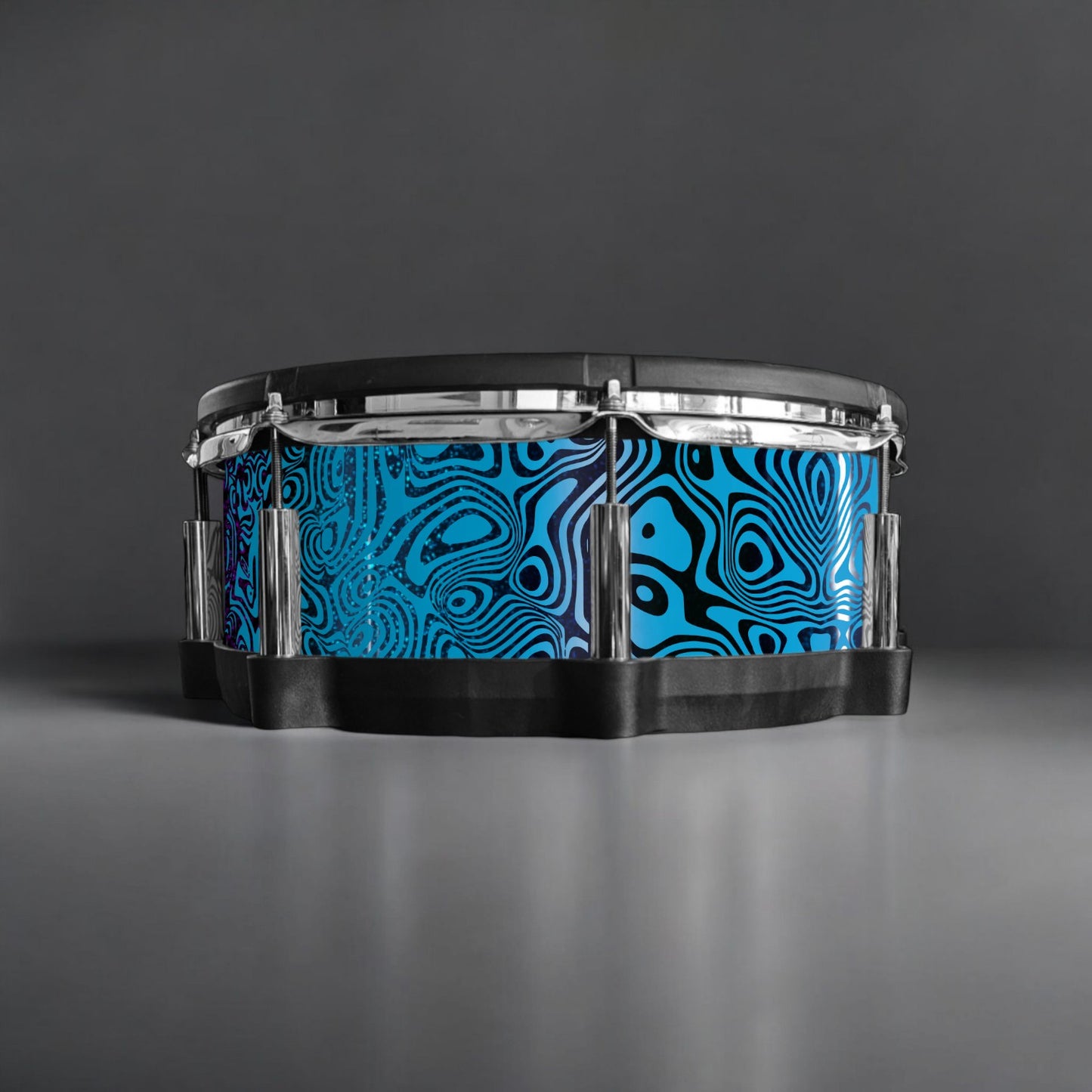 Psychedelic Swirl Drum Wrap